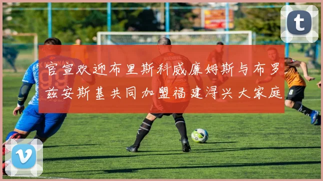官宣欢迎布里斯科威廉姆斯与布罗兹安斯基共同加盟福建浔兴大家庭